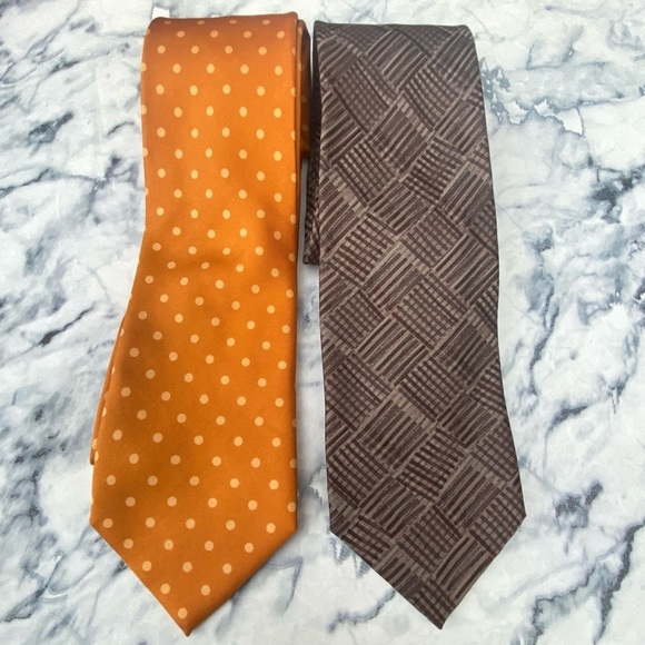 Emanuel Ungaro Set of Two Silk Ties made in Italy